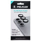 Pelican Aluminum Ring HD Lens Protectors for Samsung Galaxy S24 FE Cell Phone - Screen Protectors Pelican - Simple Cell Bulk Wholesale Pricing - USA Seller