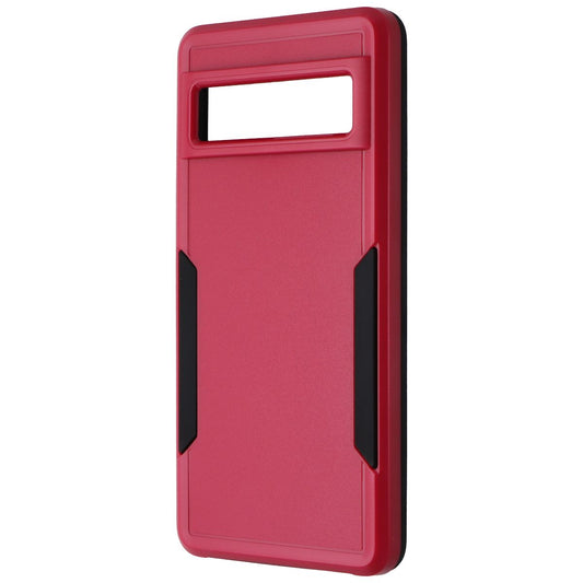 Case Brand Dual Layer Hard Case for Google Pixel 7 - Red / Black Cell Phone - Cases, Covers & Skins Case - Simple Cell Bulk Wholesale Pricing - USA Seller