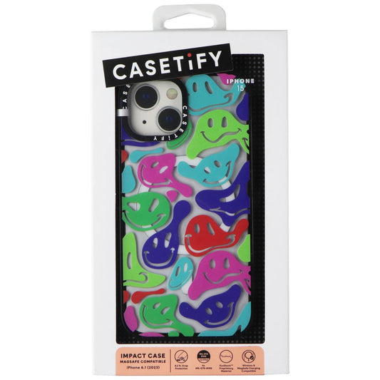 CASETiFY Impact Case for MagSafe for iPhone 15 - Acid Smiles Multicolor Cell Phone - Cases, Covers & Skins Casetify    - Simple Cell Bulk Wholesale Pricing - USA Seller