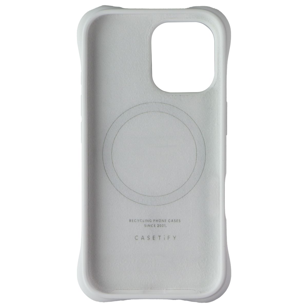 Casetify Ripple Case for MagSafe for Apple iPhone 16 - White Cell Phone - Cases, Covers & Skins Casetify - Simple Cell Bulk Wholesale Pricing - USA Seller