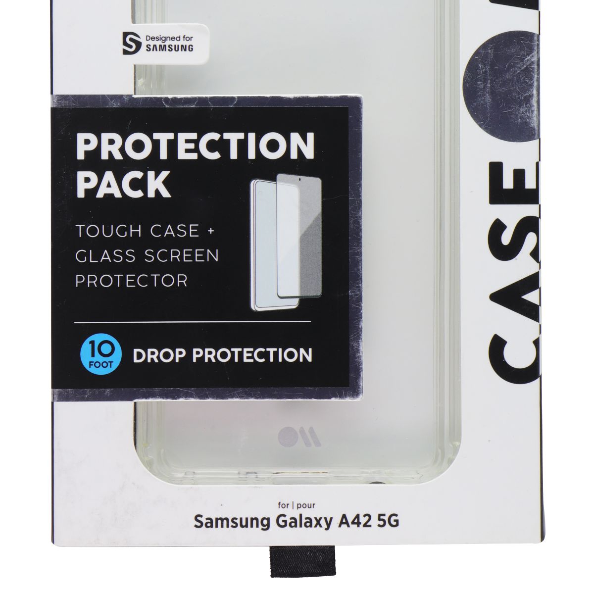 Case-Mate Protection Pack Case & Screen Protector for Galaxy A42 5G - Clear Cell Phone - Cases, Covers & Skins Case-Mate - Simple Cell Bulk Wholesale Pricing - USA Seller