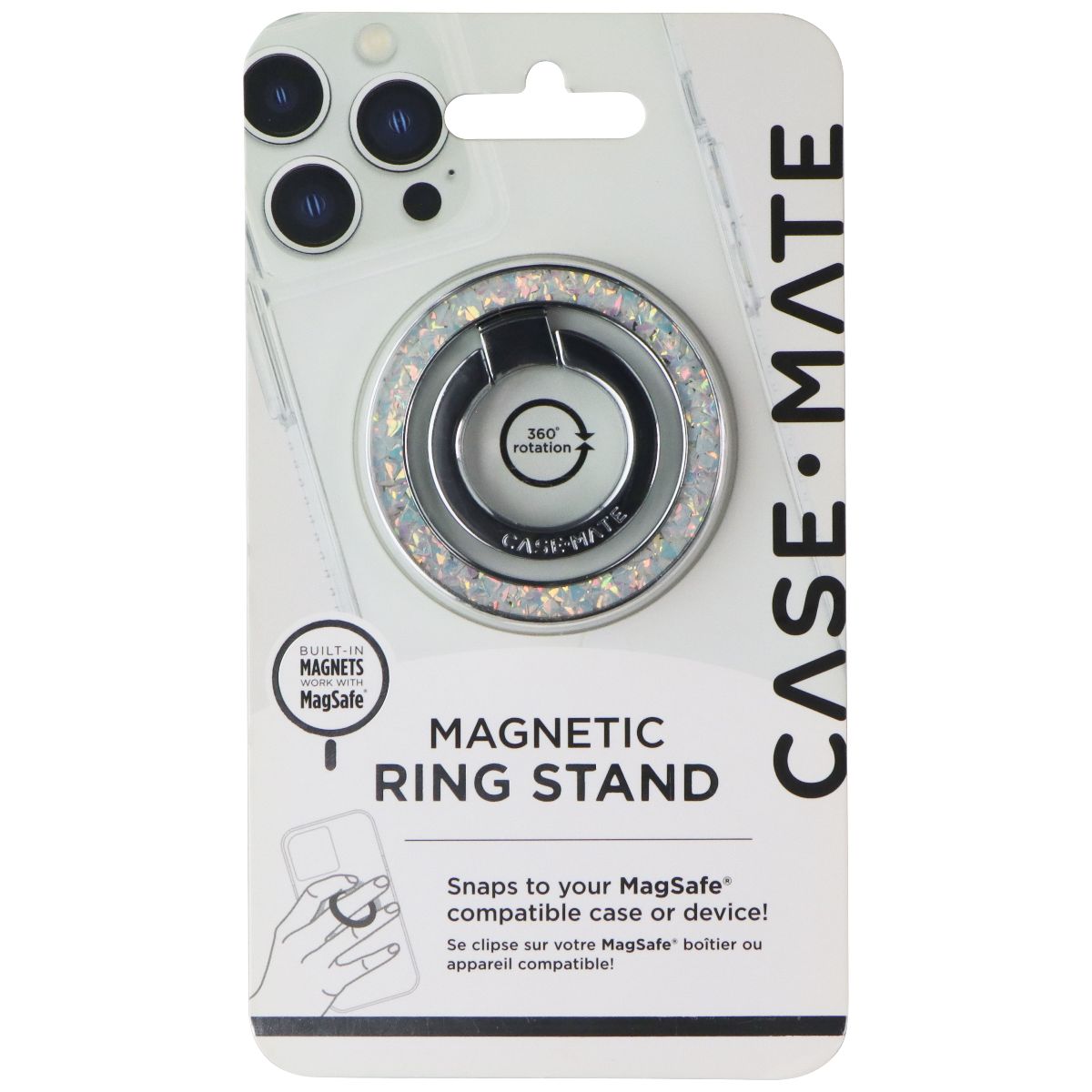 Case-Mate Magnetic Ring Stand for MagSafe Devices - Twinkle Diamond