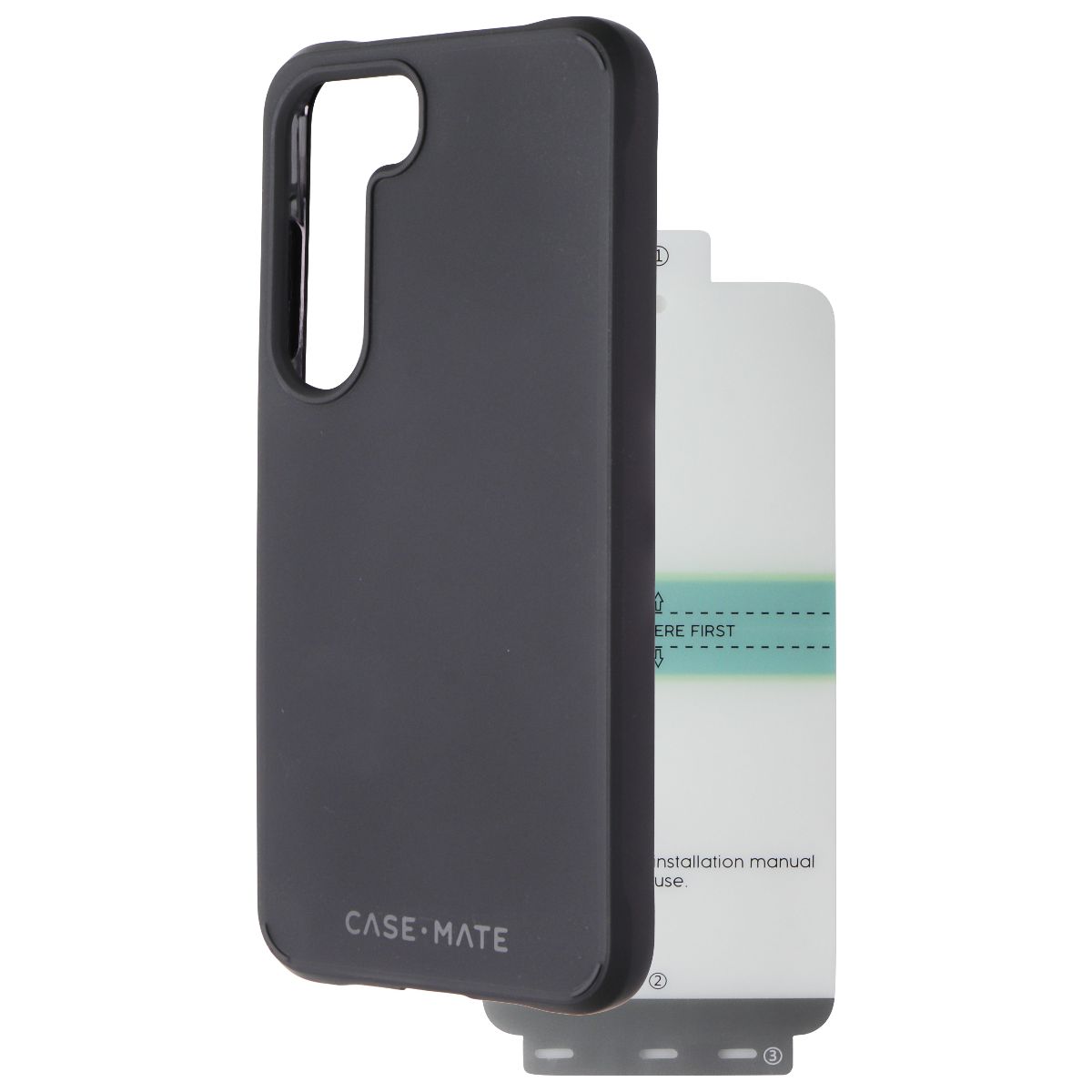 Case-Mate Protection Pack Case & Screen Protector for Galaxy S23 - Black Cell Phone - Cases, Covers & Skins Case-Mate - Simple Cell Bulk Wholesale Pricing - USA Seller