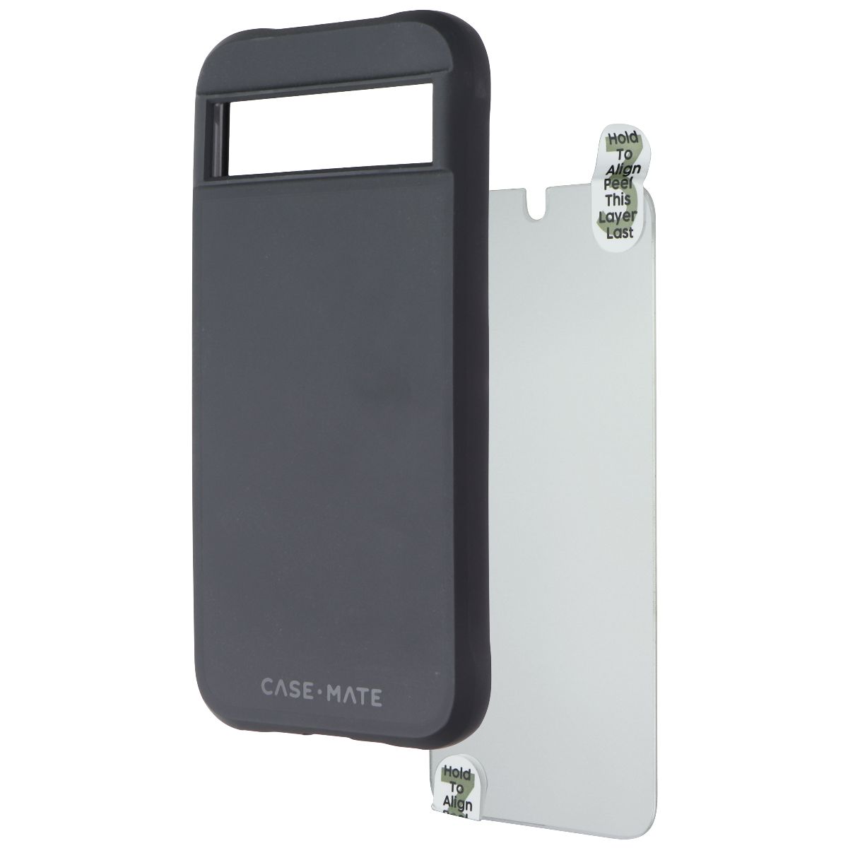Case-Mate Protection Pack Case & Screen Protector for Google Pixel 8A - Black Cell Phone - Cases, Covers & Skins Case-Mate - Simple Cell Bulk Wholesale Pricing - USA Seller