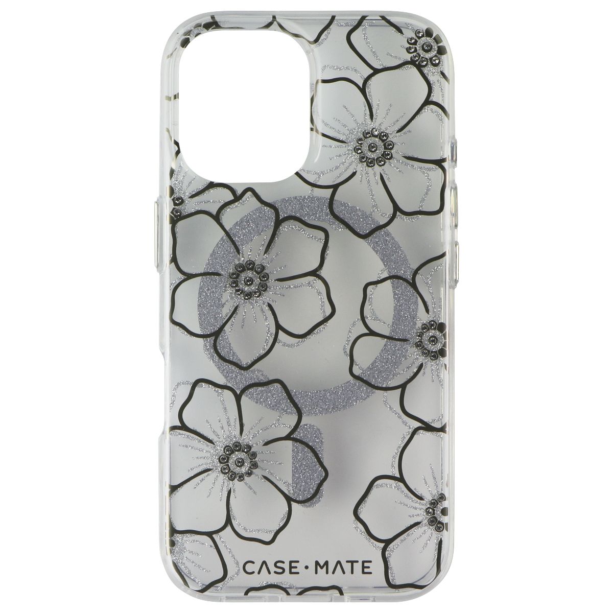 Case Mate Case for MagSafe for Apple iPhone 16 - Floral Gems Cell Phone - Cases, Covers & Skins Case-Mate - Simple Cell Bulk Wholesale Pricing - USA Seller