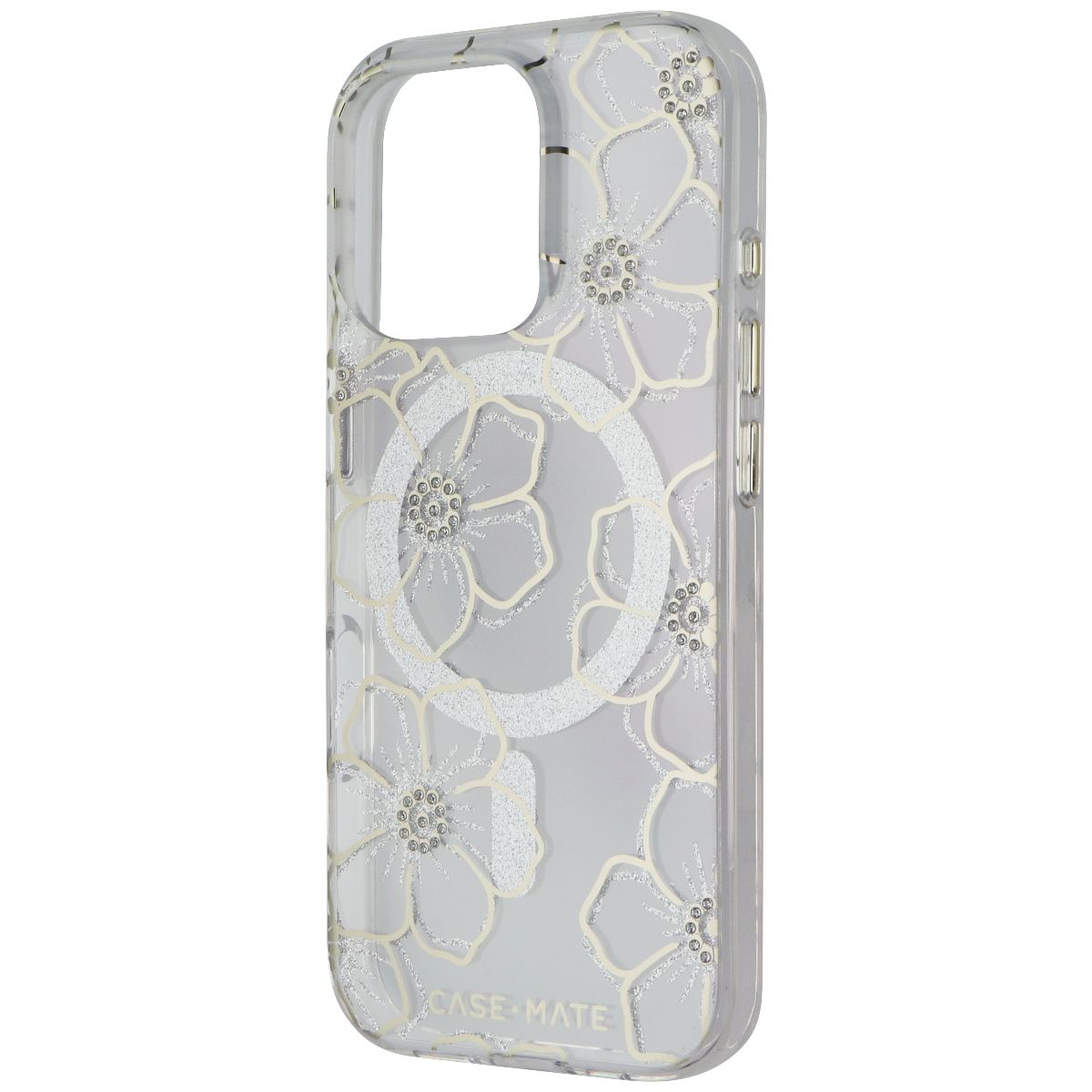 Case-Mate Hard Case for MagSafe for Apple iPhone 16 Pro - Floral Gems Cell Phone - Cases, Covers & Skins Case-Mate - Simple Cell Bulk Wholesale Pricing - USA Seller