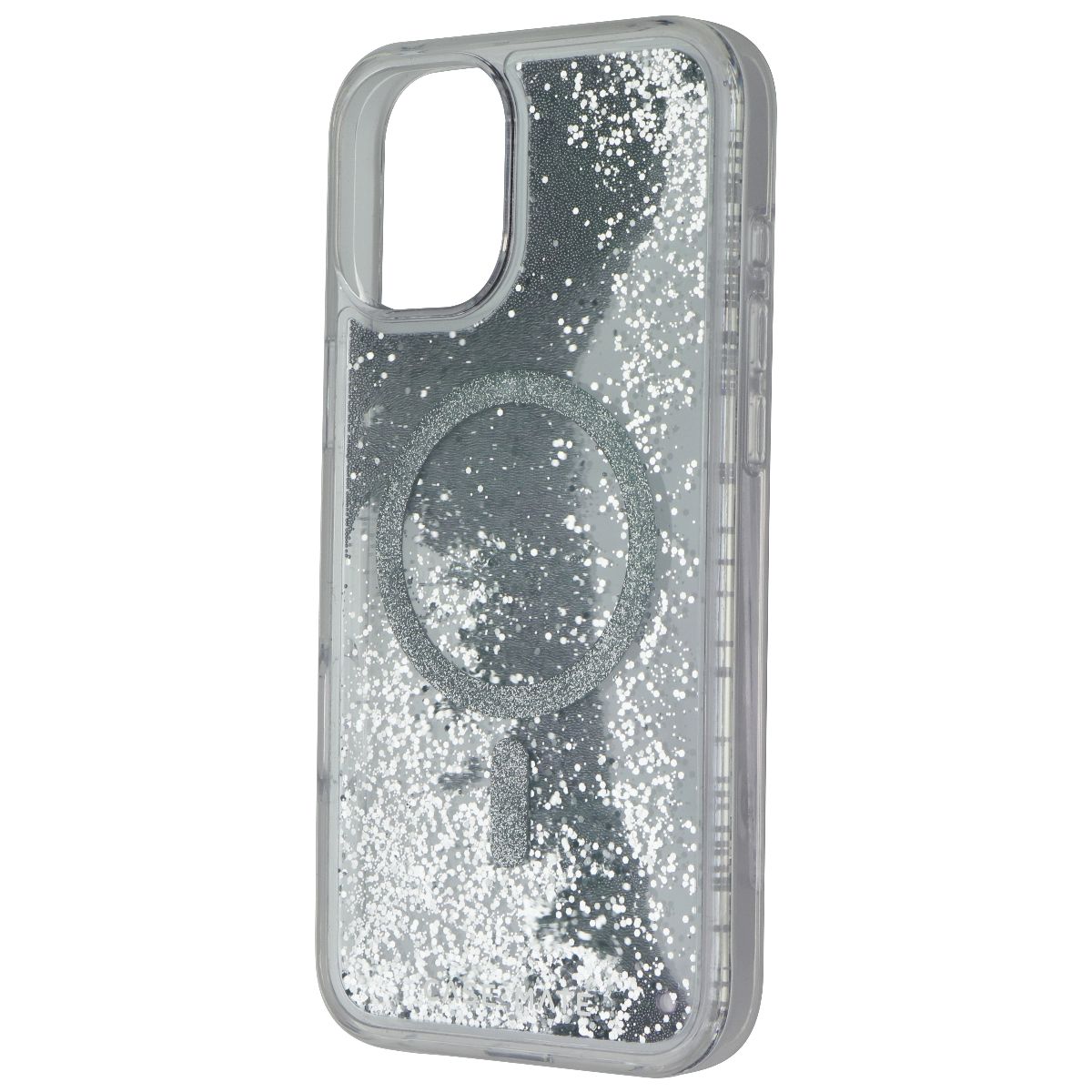 Case-Mate Waterfall Case with MagSafe for Apple iPhone 16 Plus - Silver Glitter Cell Phone - Cases, Covers & Skins Case-Mate - Simple Cell Bulk Wholesale Pricing - USA Seller