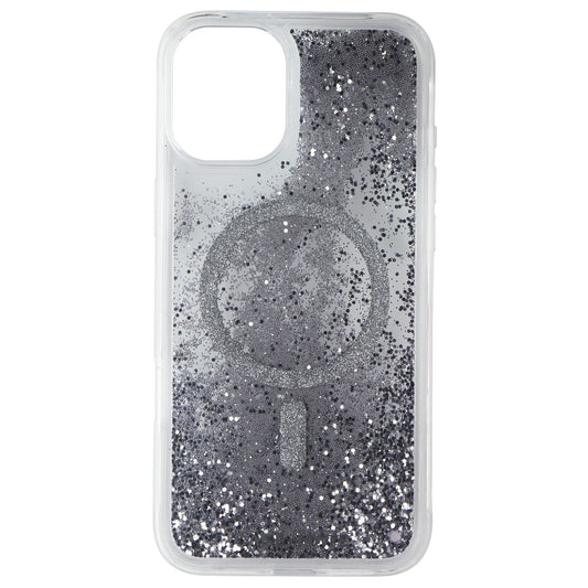 Case-Mate Waterfall Case with MagSafe for Apple iPhone 16 Plus - Silver Glitter Cell Phone - Cases, Covers & Skins Case-Mate - Simple Cell Bulk Wholesale Pricing - USA Seller