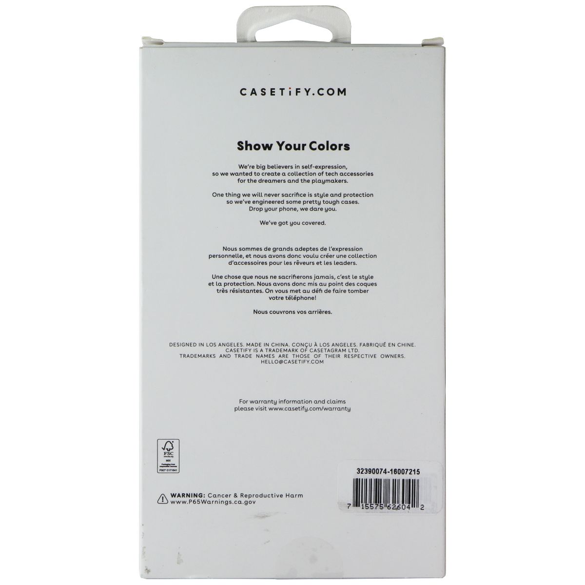 CASETiFY Ripple Case for MagSafe for Apple iPhone 16 Pro - White Cell Phone - Cases, Covers & Skins Casetify - Simple Cell Bulk Wholesale Pricing - USA Seller