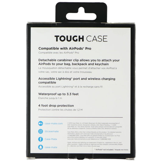 Case-Mate Tough Case for Apple AirPods Pro - Blue iPod, Audio Player Accessories - Other Portable Audio Accs Case-Mate - Simple Cell Bulk Wholesale Pricing - USA Seller