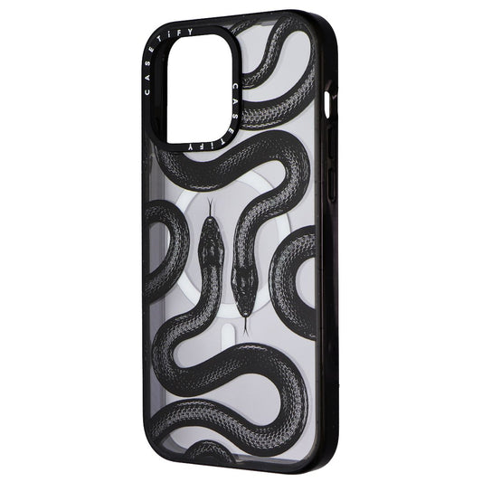 Casetify Impact Series Case for MagSafe for iPhone 15 Pro Max - Black Kingsnake Cell Phone - Cases, Covers & Skins Casetify    - Simple Cell Bulk Wholesale Pricing - USA Seller