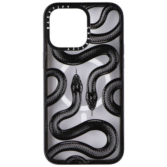 Casetify Impact Series Case for MagSafe for iPhone 15 Pro Max - Black Kingsnake Cell Phone - Cases, Covers & Skins Casetify    - Simple Cell Bulk Wholesale Pricing - USA Seller