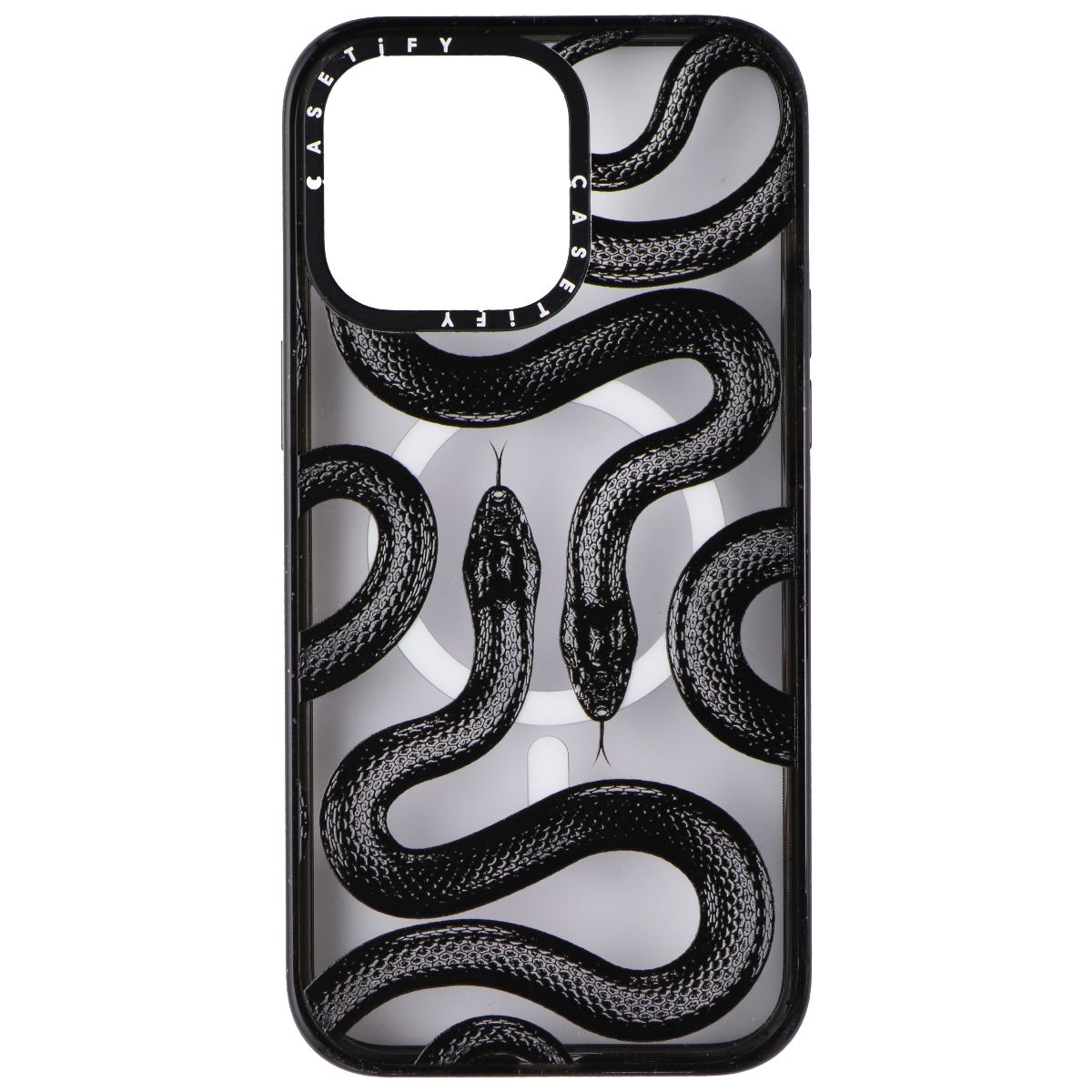 Casetify Impact Series Case for MagSafe for iPhone 15 Pro Max - Black Kingsnake Cell Phone - Cases, Covers & Skins Casetify - Simple Cell Bulk Wholesale Pricing - USA Seller