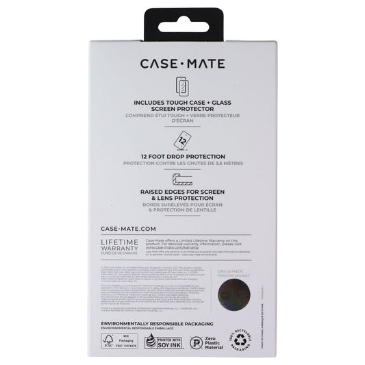 Case-Mate Tough Case & Screen Protector Bundle for Motorola Moto G 2025 - Black Cell Phone - Cases, Covers & Skins Case-Mate - Simple Cell Bulk Wholesale Pricing - USA Seller
