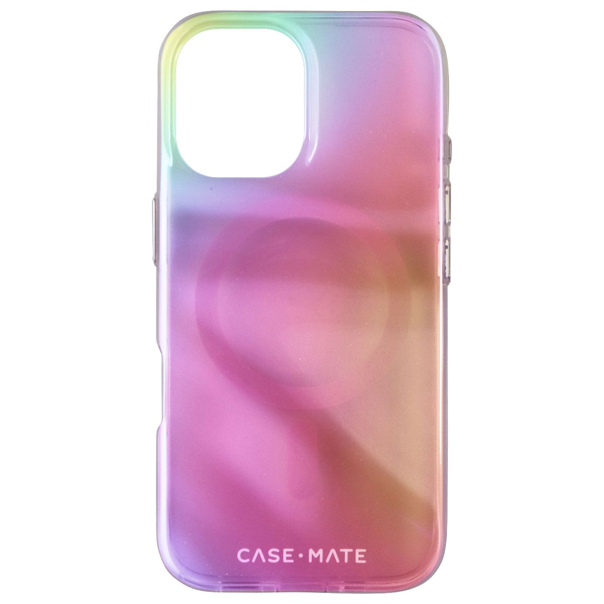 Case-Mate Case for MagSafe for Apple iPhone 16 - Peach Iridescent Cell Phone - Cases, Covers & Skins Case-Mate - Simple Cell Bulk Wholesale Pricing - USA Seller