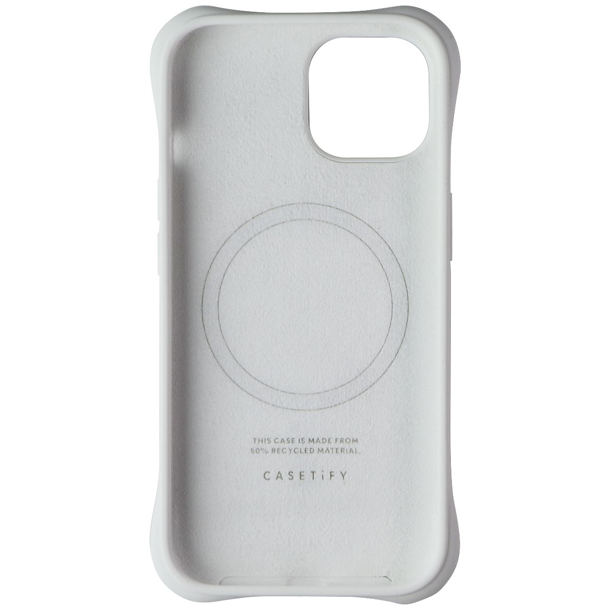 CASETiFY Ripple Case for MagSafe for Apple iPhone 15 - White Cell Phone - Cases, Covers & Skins Casetify - Simple Cell Bulk Wholesale Pricing - USA Seller