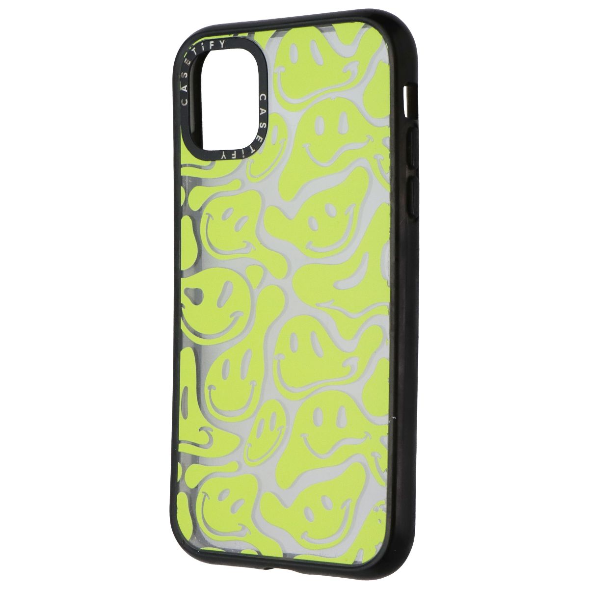 Casetify Impact Series Case for Apple iPhone 11 - Acid Smiles Neon Green