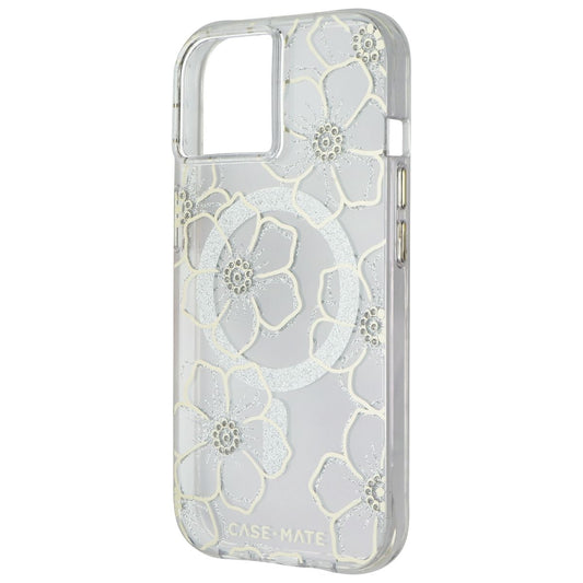 Case-Mate Case for MagSafe for Apple iPhone 15/14/13 - Floral Gems Cell Phone - Cases, Covers & Skins Case-Mate    - Simple Cell Bulk Wholesale Pricing - USA Seller