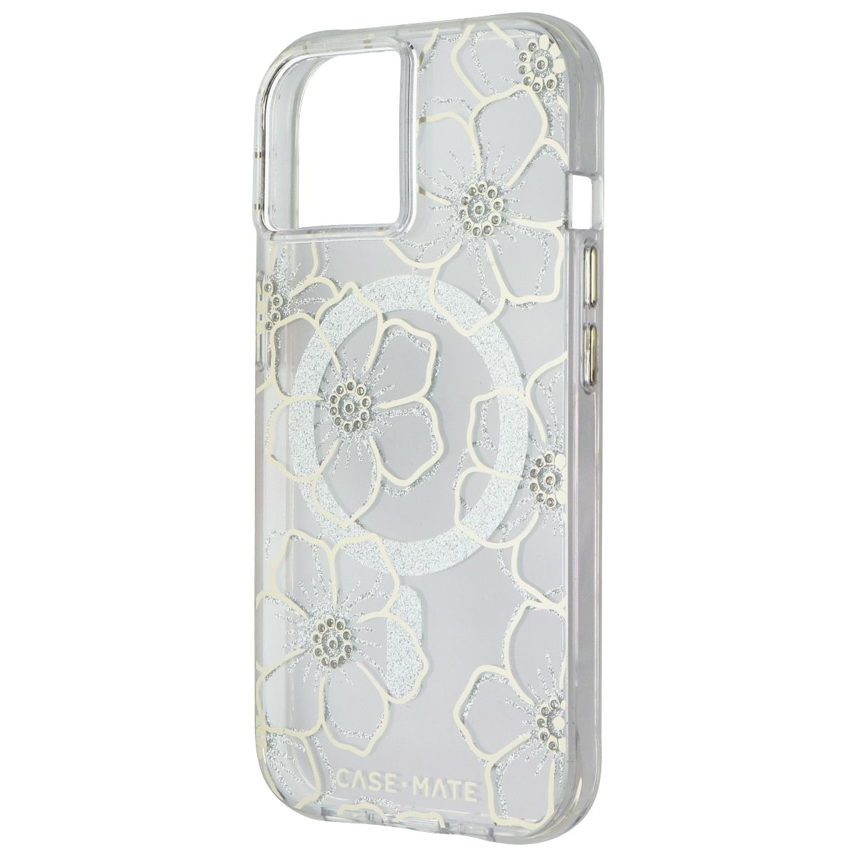 Case-Mate Case for MagSafe for Apple iPhone 15/14/13 - Floral Gems Cell Phone - Cases, Covers & Skins Case-Mate - Simple Cell Bulk Wholesale Pricing - USA Seller