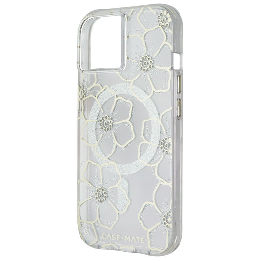 Case-Mate Case for MagSafe for Apple iPhone 15/14/13 - Floral Gems Cell Phone - Cases, Covers & Skins Case-Mate - Simple Cell Bulk Wholesale Pricing - USA Seller