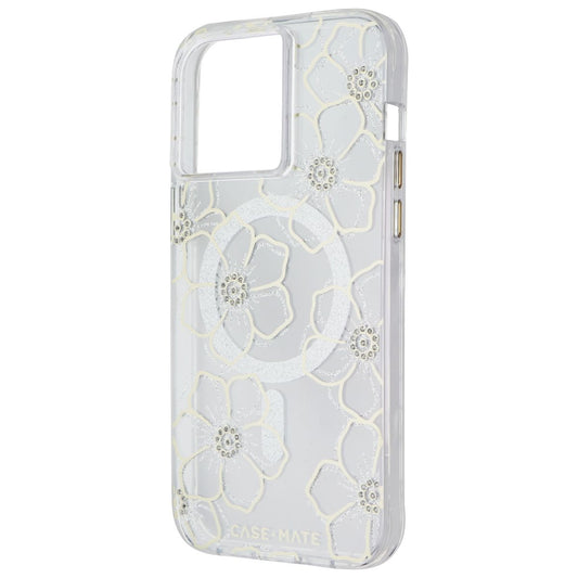 Case-Mate Tough Clear Series Case for iPhone 15 Pro Max - Floral Gems