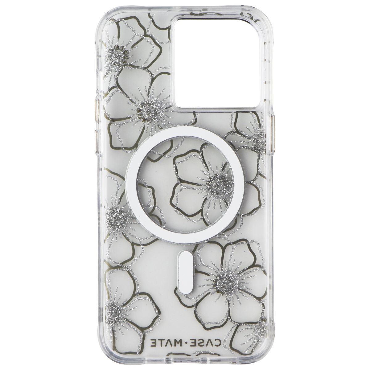 Case-Mate Tough Clear Series Case for iPhone 15 Pro Max - Floral Gems Cell Phone - Cases, Covers & Skins Case-Mate - Simple Cell Bulk Wholesale Pricing - USA Seller