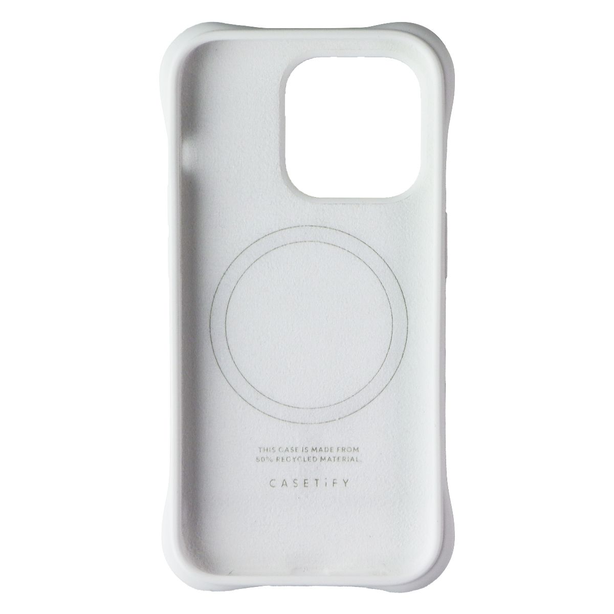 CASETiFY Ripple Case for MagSafe for Apple iPhone 15 Pro - White Cell Phone - Cases, Covers & Skins Casetify - Simple Cell Bulk Wholesale Pricing - USA Seller