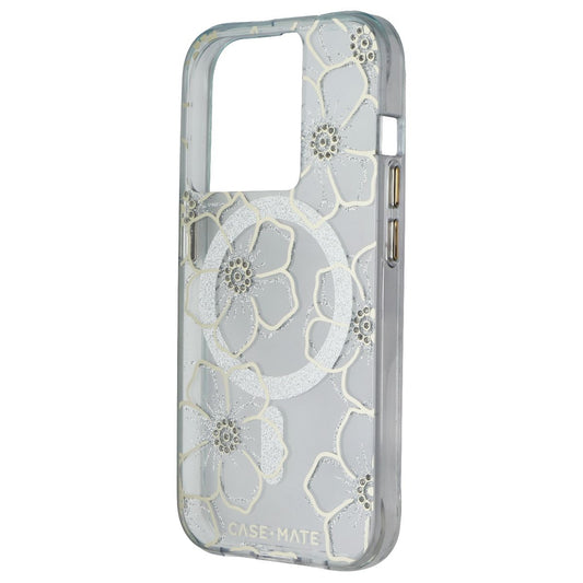 Case-Mate Hard Case for MagSafe for Apple iPhone 15 Pro - Floral Gems Cell Phone - Cases, Covers & Skins Case-Mate - Simple Cell Bulk Wholesale Pricing - USA Seller
