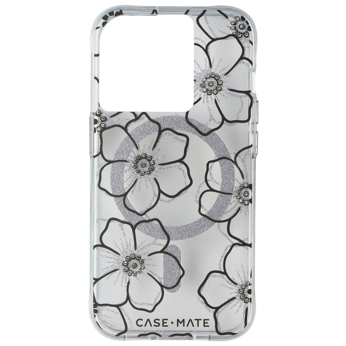 Case-Mate for MagSafe for iPhone 15 Pro - Floral Gems Cell Phone - Cases, Covers & Skins Case-Mate    - Simple Cell Bulk Wholesale Pricing - USA Seller