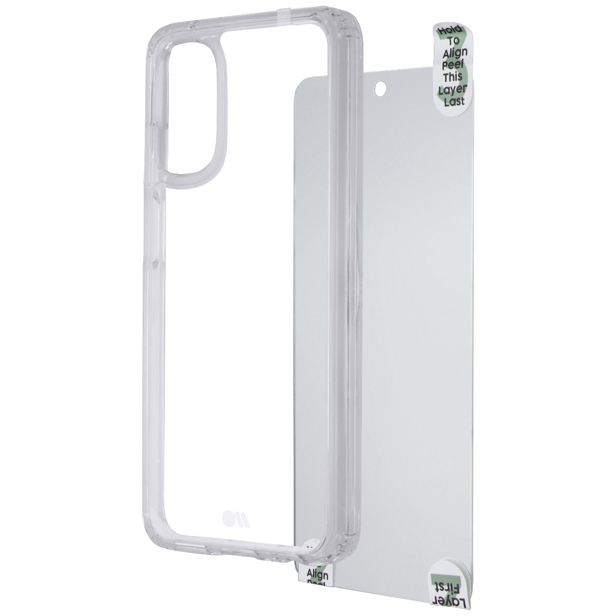 Case-Mate Protection Pack Case & Screen Protector for Moto G 5G (2022) - Clear Cell Phone - Cases, Covers & Skins Case-Mate - Simple Cell Bulk Wholesale Pricing - USA Seller