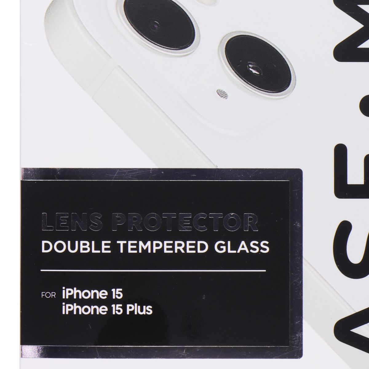 Case-Mate Lens Protector Double Tempered Glass for Apple iPhone 15/15 Plus Cell Phone - Screen Protectors Case-Mate - Simple Cell Bulk Wholesale Pricing - USA Seller