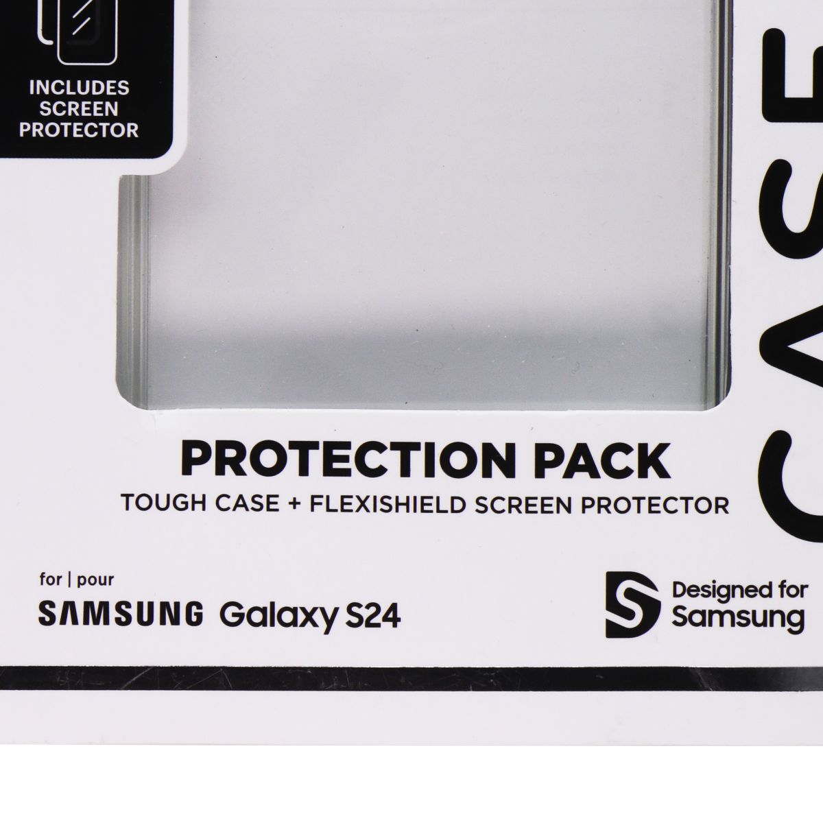 Case-Mate Protection Pack Case & Screen Protector for Samsung Galaxy S24 - Clear Cell Phone - Cases, Covers & Skins Case-Mate - Simple Cell Bulk Wholesale Pricing - USA Seller