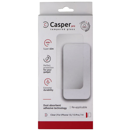 Casper Pro Tempered Glass Screen Protector for Apple iPhone 13/ 13 Pro/ 14 Cell Phone - Screen Protectors Casper    - Simple Cell Bulk Wholesale Pricing - USA Seller