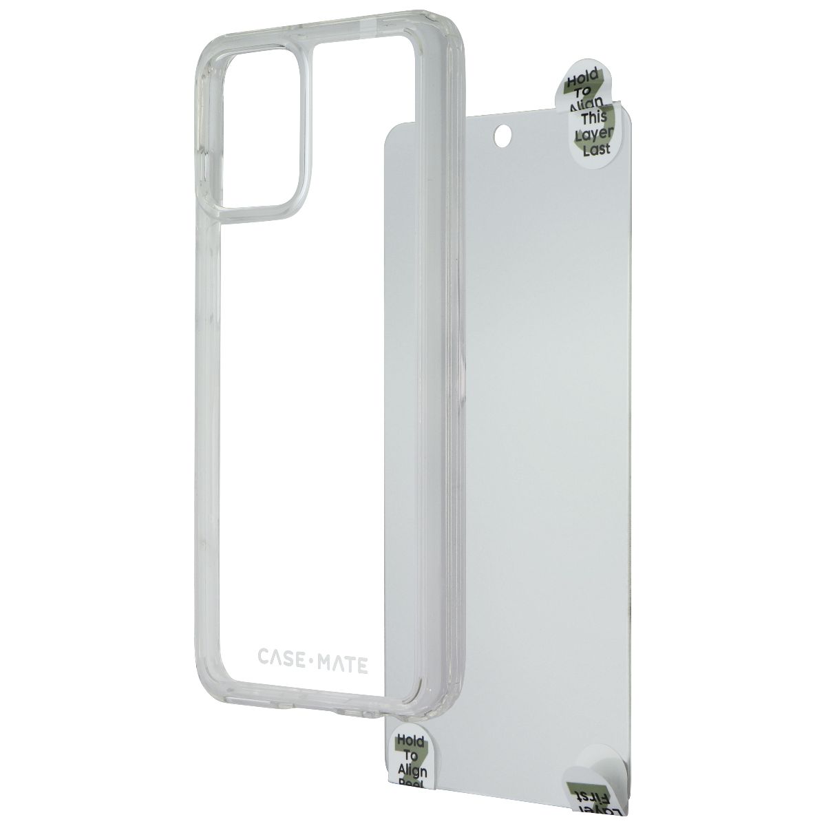 Case-Mate Protection Pack Case & Screen Protector for Moto G Power 2023 - Clear Cell Phone - Cases, Covers & Skins Case-Mate - Simple Cell Bulk Wholesale Pricing - USA Seller