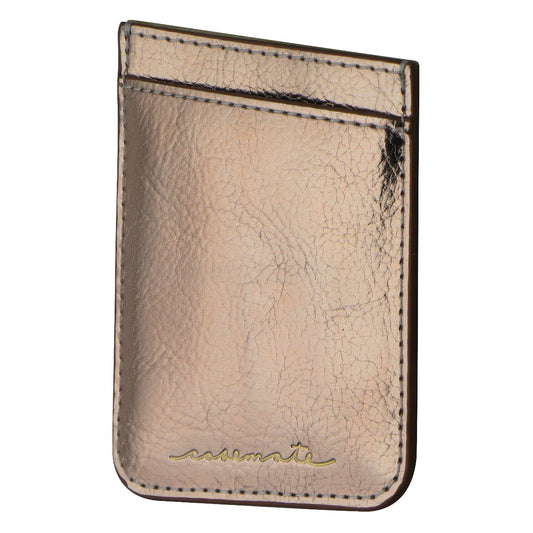 Case-Mate Pockets Card Wallet for most smartphones - Rose Gold Cell Phone - Other Accessories Case-Mate    - Simple Cell Bulk Wholesale Pricing - USA Seller