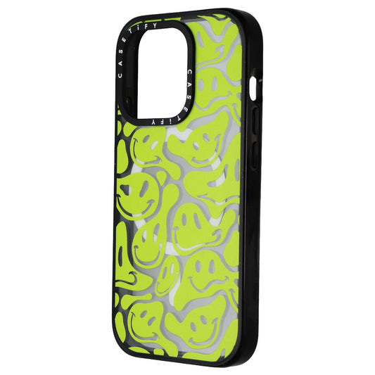 CASETiFY Impact Case for MagSafe for Apple iPhone 15 Pro Acid Smiles Neon Green Cell Phone - Cases, Covers & Skins Casetify    - Simple Cell Bulk Wholesale Pricing - USA Seller