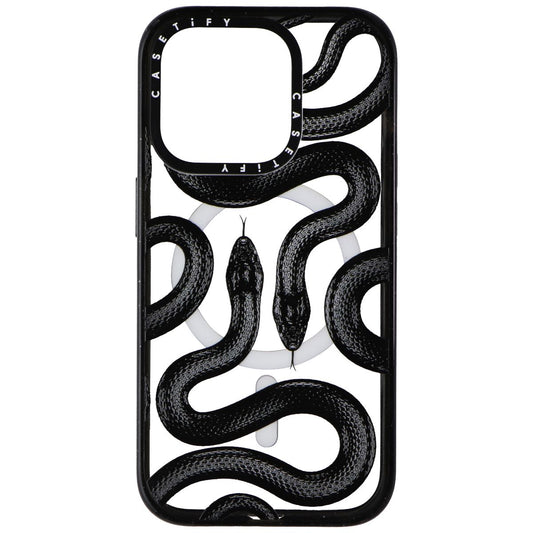 Casetify Impact Series Case for MagSafe for iPhone 15 Pro - Black Kingsnake Cell Phone - Cases, Covers & Skins Casetify    - Simple Cell Bulk Wholesale Pricing - USA Seller