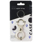 Case-Mate Clip Ring Keychain Case for Apple AirTag (CM046356) - Gold Smart Watch Accessories - Smart Watch Cases Case-Mate - Simple Cell Bulk Wholesale Pricing - USA Seller