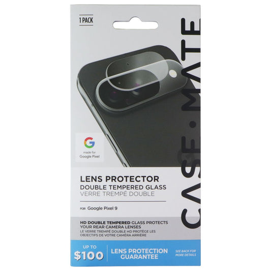 Case-Mate Double Tempered Glass Lens Protector for Google Pixel 9