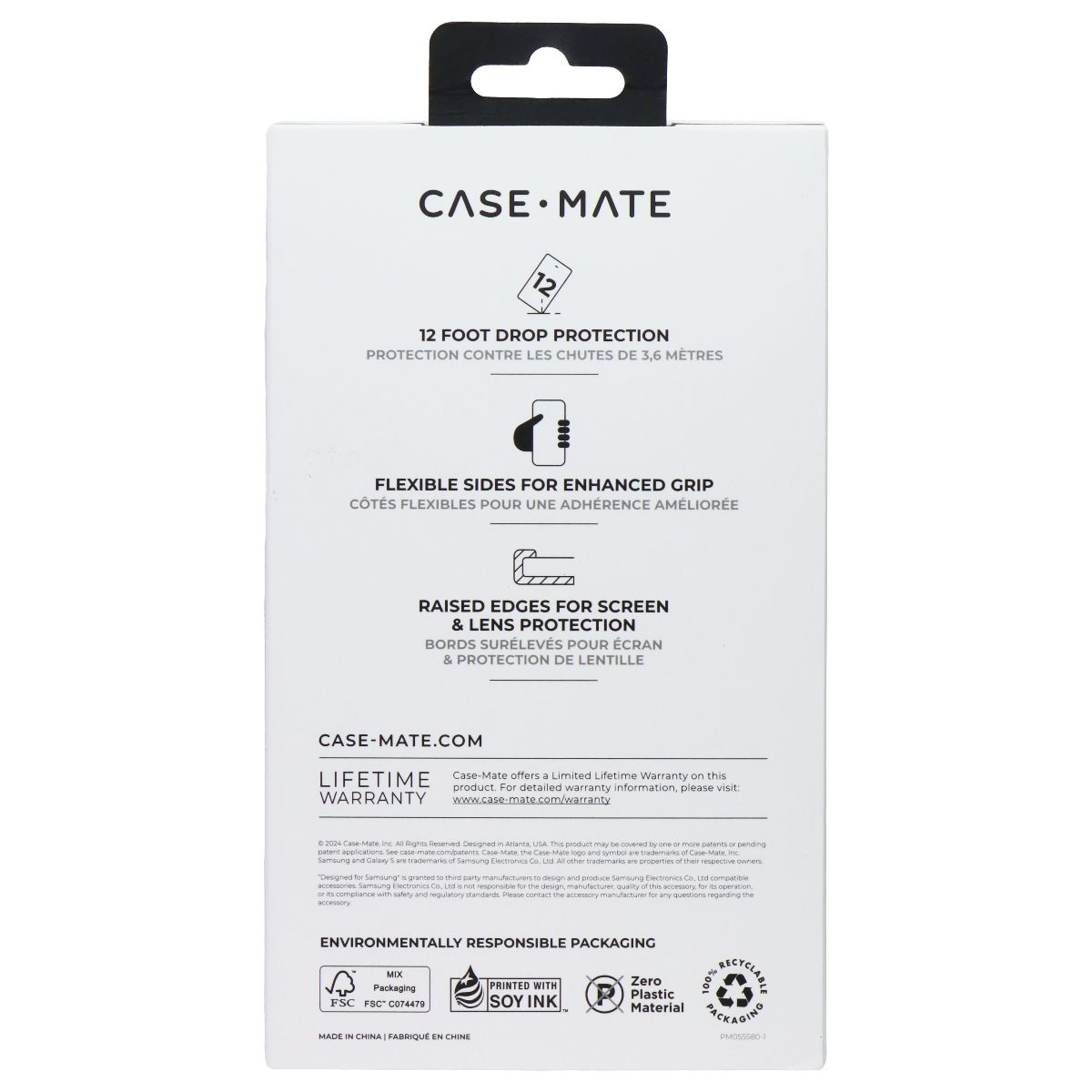 Case-Mate Tough Clear Series Case for Samsung Galaxy S24 FE - Clear Cell Phone - Cases, Covers & Skins Case-Mate - Simple Cell Bulk Wholesale Pricing - USA Seller