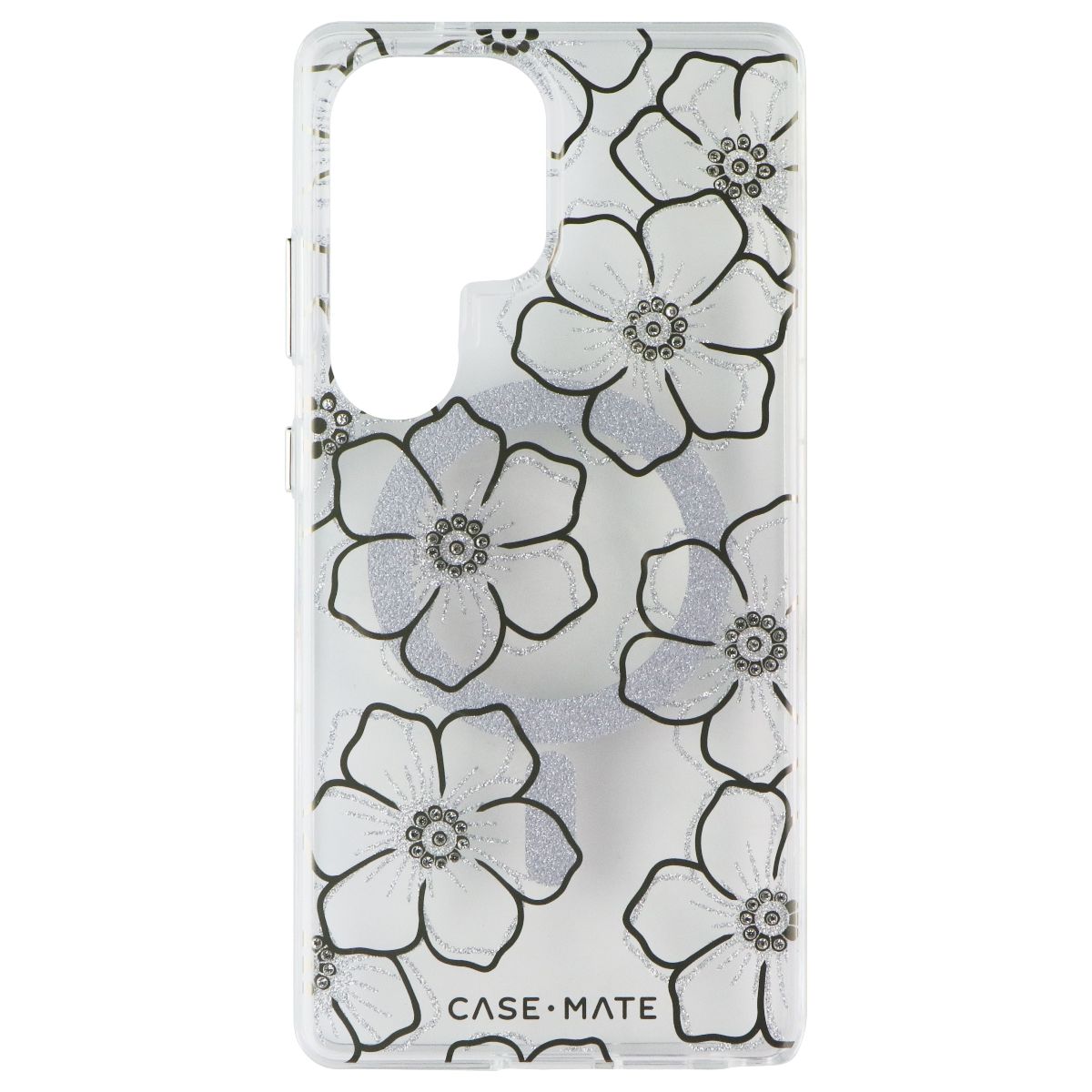 Case-Mate Magnetic Sparkle Case for Samsung Galaxy S25 Ultra - Floral Gems