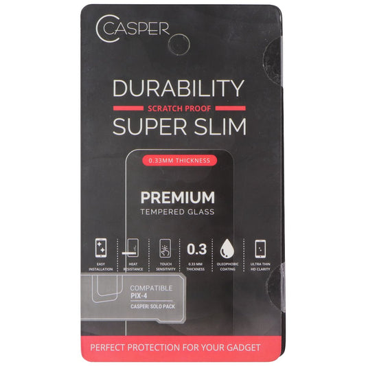 Casper Premium Super Slim 9H Tempered Glass for Google Pixel 4 Cell Phone - Screen Protectors Casper - Simple Cell Bulk Wholesale Pricing - USA Seller