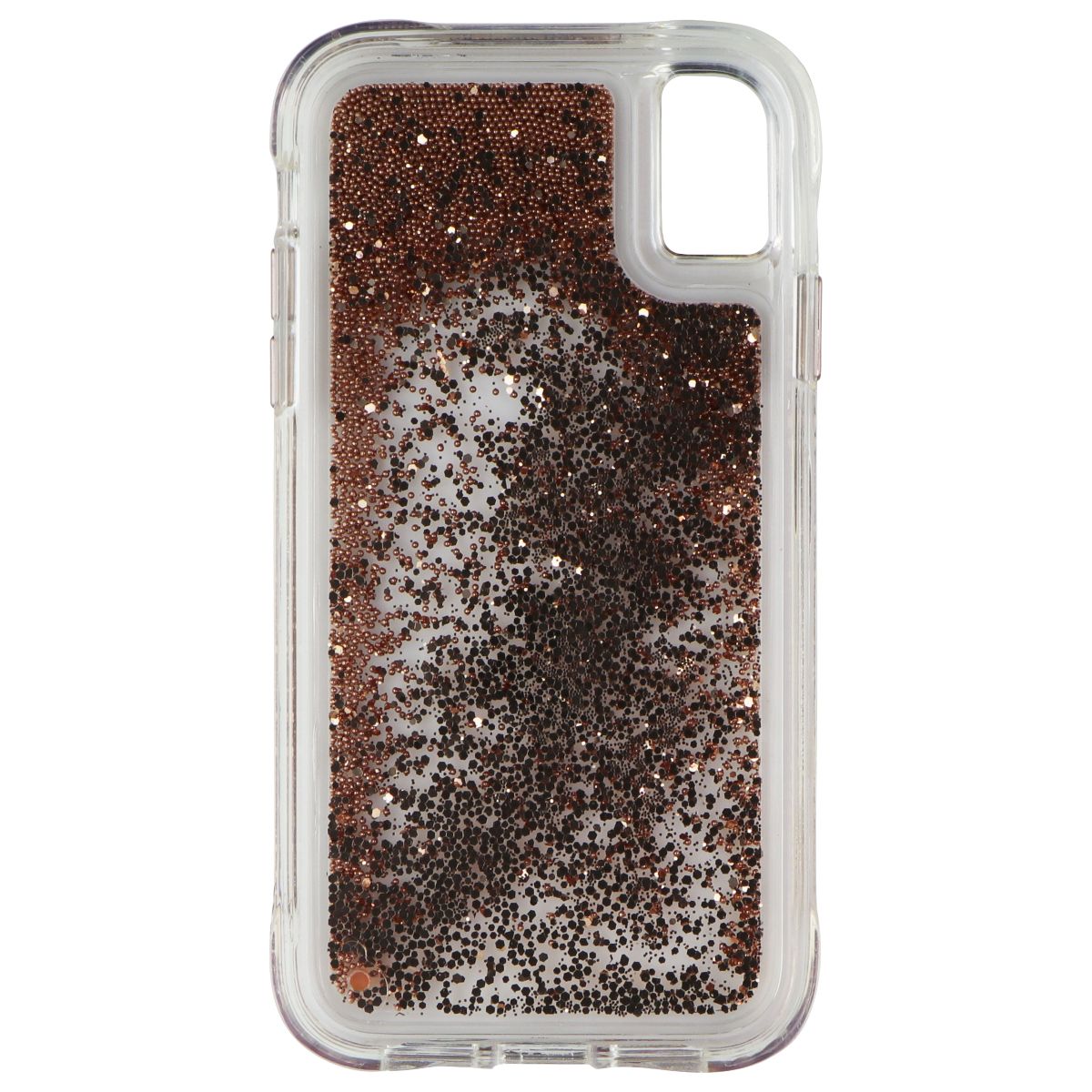Case-Mate Waterfall Series Liquid Glitter Case for Apple iPhone XR - Gold Cell Phone - Cases, Covers & Skins Case-Mate - Simple Cell Bulk Wholesale Pricing - USA Seller
