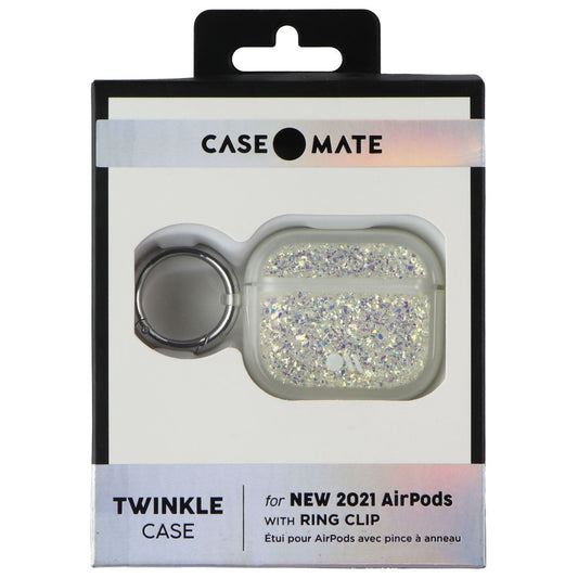 Case-Mate Case for Apple AirPods 3rd Gen with Ring Clip - Twinkle Stardust iPod, Audio Player Accessories - Other Portable Audio Accs Case-Mate - Simple Cell Bulk Wholesale Pricing - USA Seller