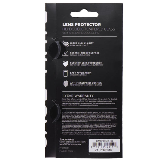 Case-Mate Double Tempered Glass Lens Protector for Google Pixel Fold Cell Phone - Screen Protectors Case-Mate - Simple Cell Bulk Wholesale Pricing - USA Seller