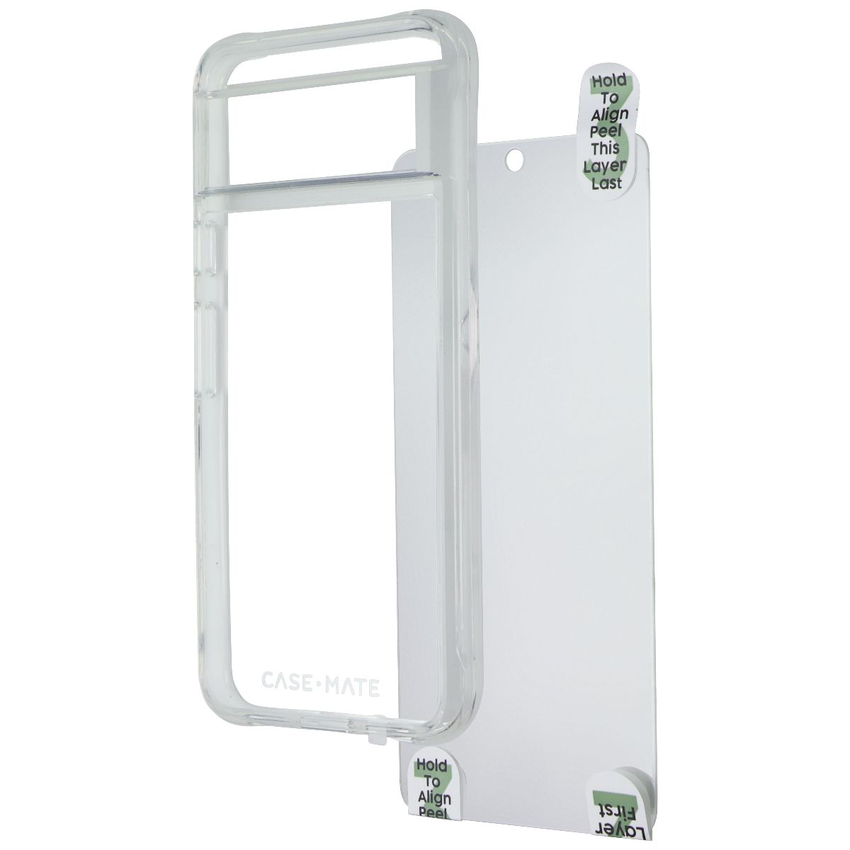 Case-Mate Protection Pack Case & Screen Protector for Google Pixel 8 - Clear Cell Phone - Cases, Covers & Skins Case-Mate - Simple Cell Bulk Wholesale Pricing - USA Seller