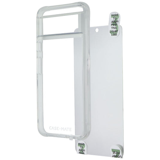 Case-Mate Protection Pack Case & Screen Protector for Google Pixel 8 - Clear Cell Phone - Cases, Covers & Skins Case-Mate - Simple Cell Bulk Wholesale Pricing - USA Seller
