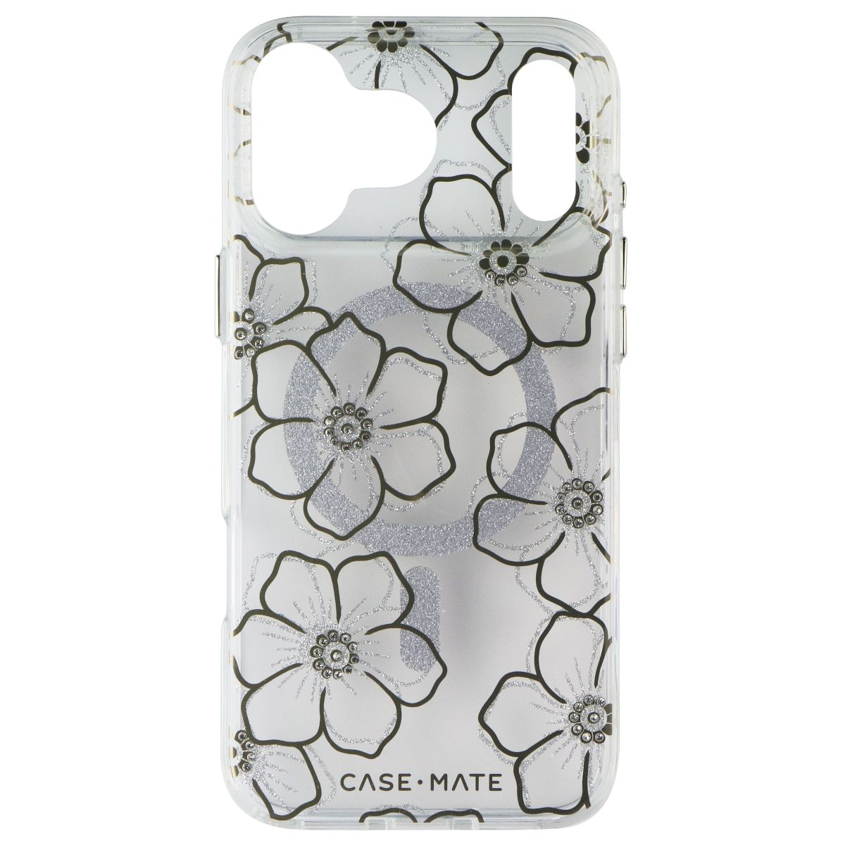 Case-Mate Case for MagSafe for Apple iPhone 17 Pro Max - Floral Gems Cell Phone - Cases, Covers & Skins Case-Mate - Simple Cell Bulk Wholesale Pricing - USA Seller