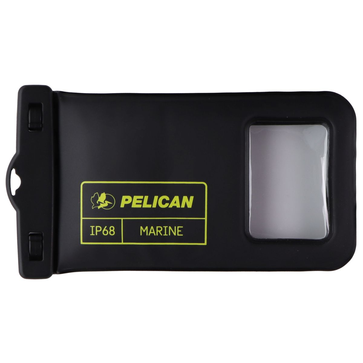 Pelican Marine Series IP68 Waterproof Floating Universal Case - Black/Yellow Cell Phone - Cases, Covers & Skins Case-Mate    - Simple Cell Bulk Wholesale Pricing - USA Seller