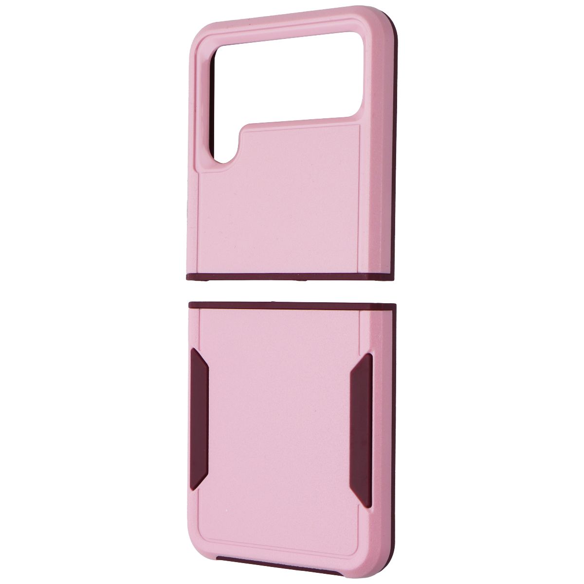 Case Brand Case for Samsung Galaxy Z Flip4 - Pink / Rose Red Cell Phone - Cases, Covers & Skins Case - Simple Cell Bulk Wholesale Pricing - USA Seller
